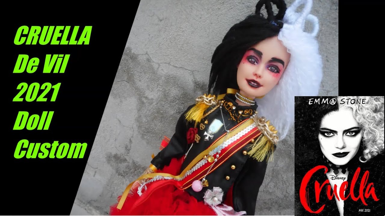 CRUELLA 2021 Doll Custom