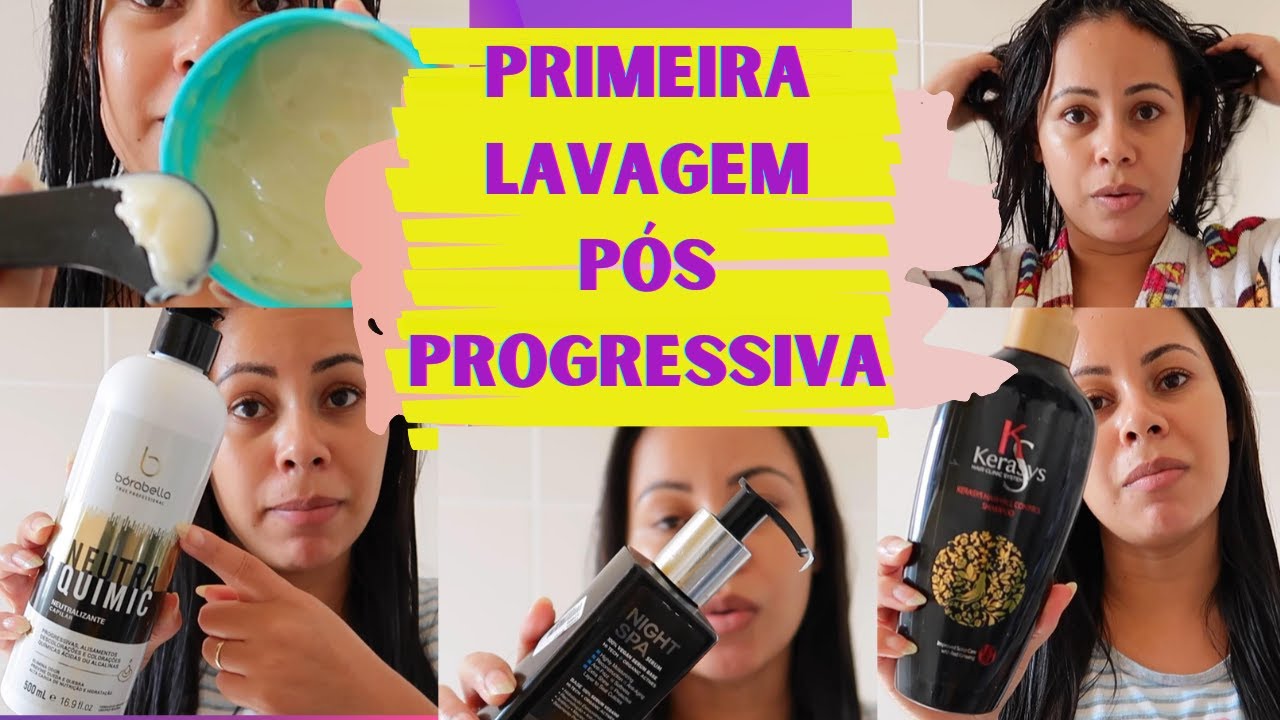 Primeira Lavagem Após Escova Progressiva- O que usar?