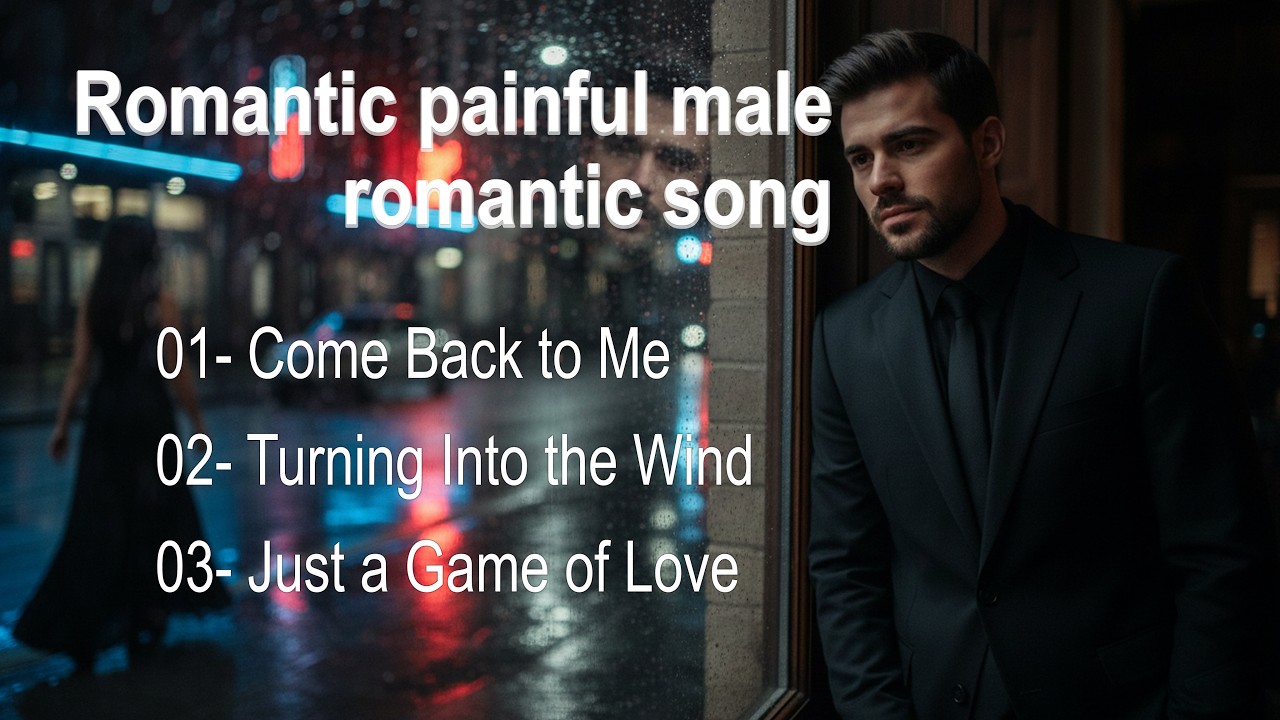 Romantic painful male​ romantic song