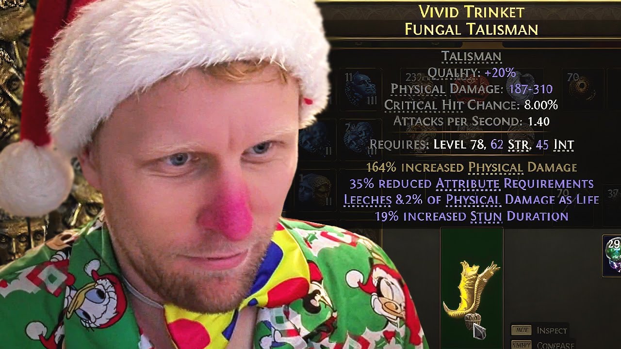 Christmas Slamming Chaos Orbs in PoE2