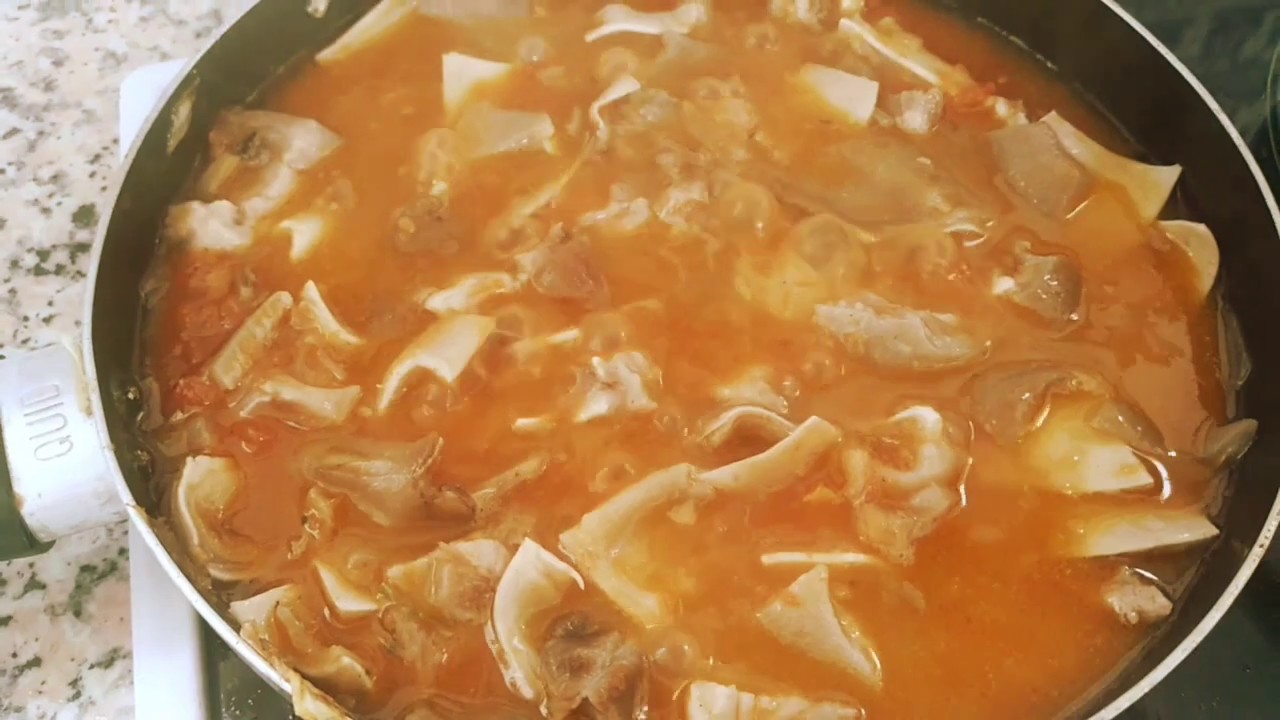 OREJAS DE CERDO EN SALSA