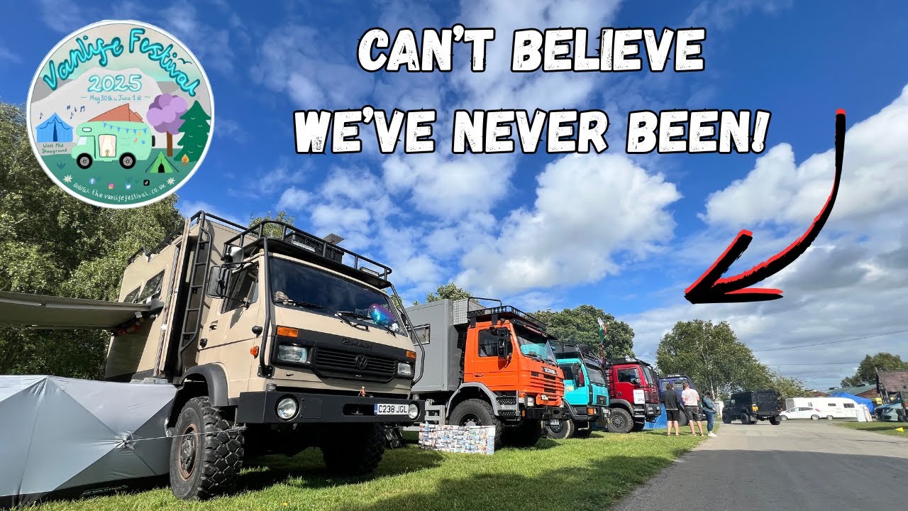 Vanlife Festival 2025 in England's most motorhome friendly town