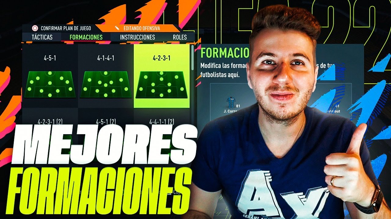 FIFA 22 Mejores Formaciones Instrucciones Chetadas - Mejores Tacticas Nuevas En Ultimate Team