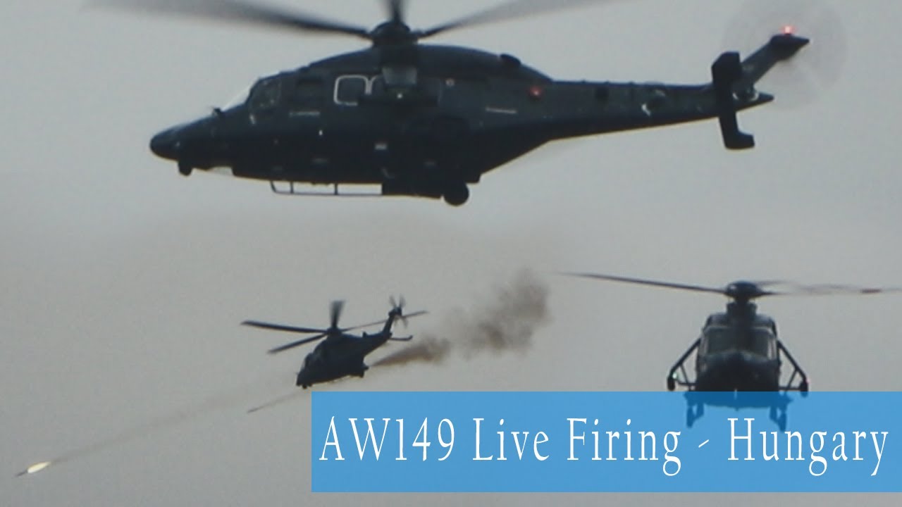 AgustaWestland AW149 test live firing - 2021 - missili non guidati #helicopter #military