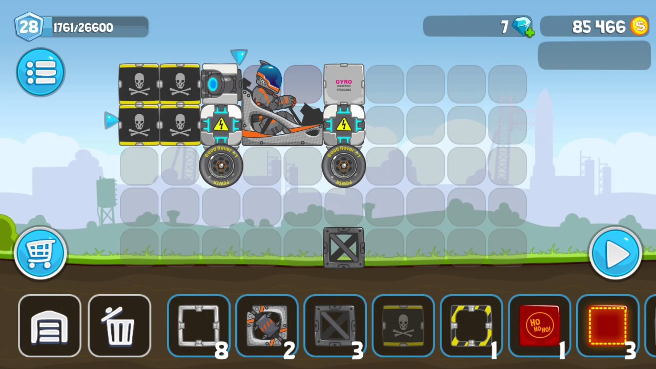 Unlimited Crystal glitch rovercraft.