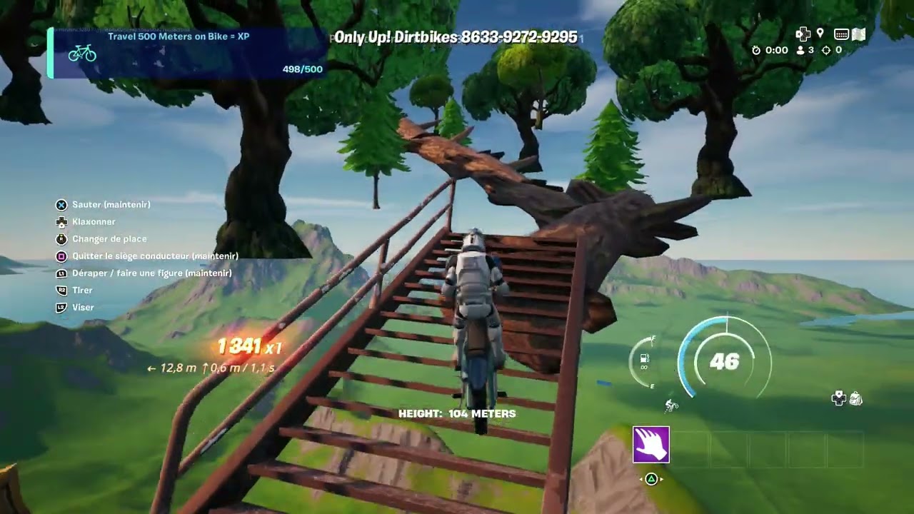 Fortnite - Mode Créatif - Only Up Dirtbikes (91)