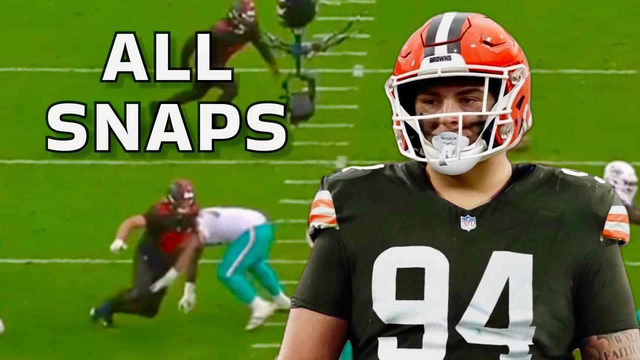 ROOKIE Mason Graham Week 7 NFL Highlights | All Snaps Vs Dolphins