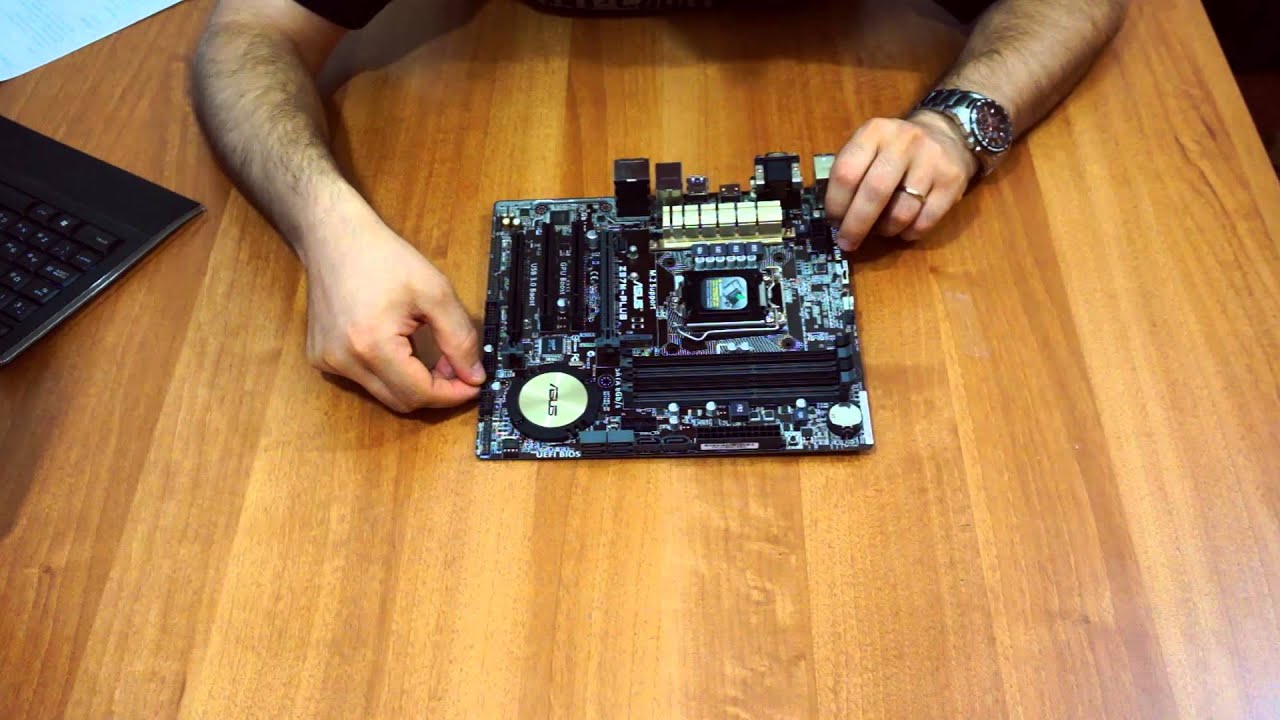 Asus Z97M Plus Motherboard Unboxing & Review
