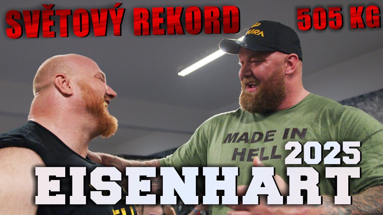 SVĚTOVÝ REKORD 505kg - EISENHART 2025 