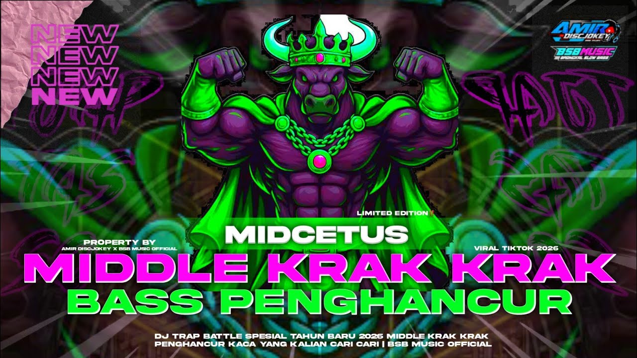 DJ TRAP BATTLE SPESIAL TAHUN BARU MIDDLE KRAK KRAK PENGHANCUR KACA YANG KALIAN CARI CARI | BSB MUSIC