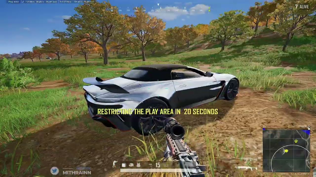 YOLDA GİDERKEN AIRDROP BULDUM [PUBG]