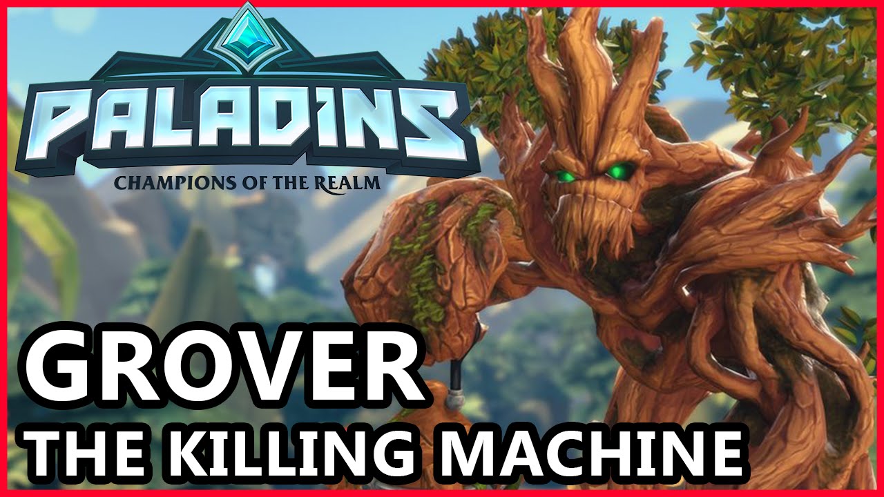 Paladins Grover Gameplay - Grover The Killing Machine - Paladins Gameplay Capture and Siege