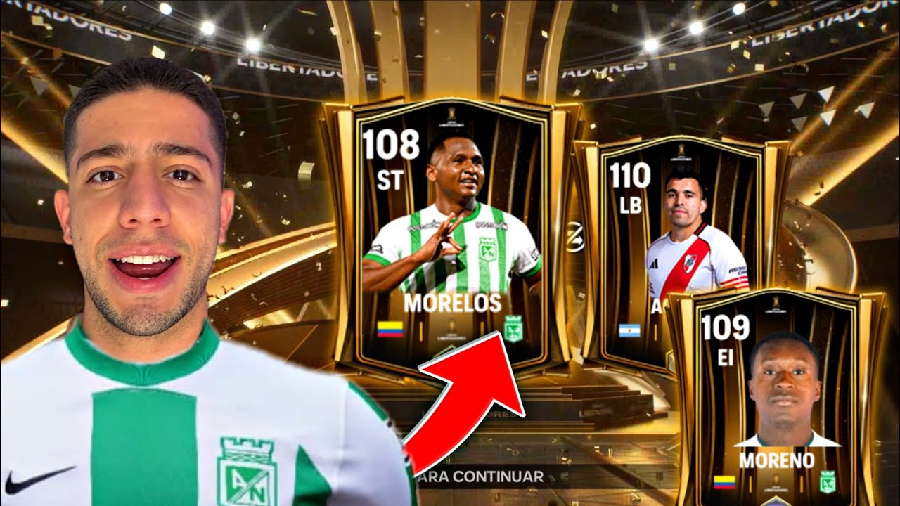 BUSCANDO LOS MEJOR JUGADOR DE LA COPA LIBERTADORES EN SOBRES 🔥🏆FC MOBILE 