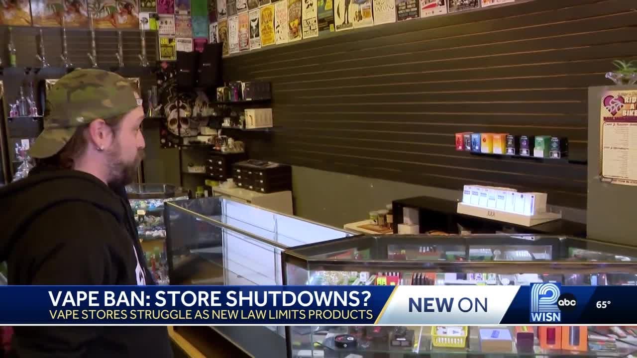 Wisconsin vape shops face closures due to new state law