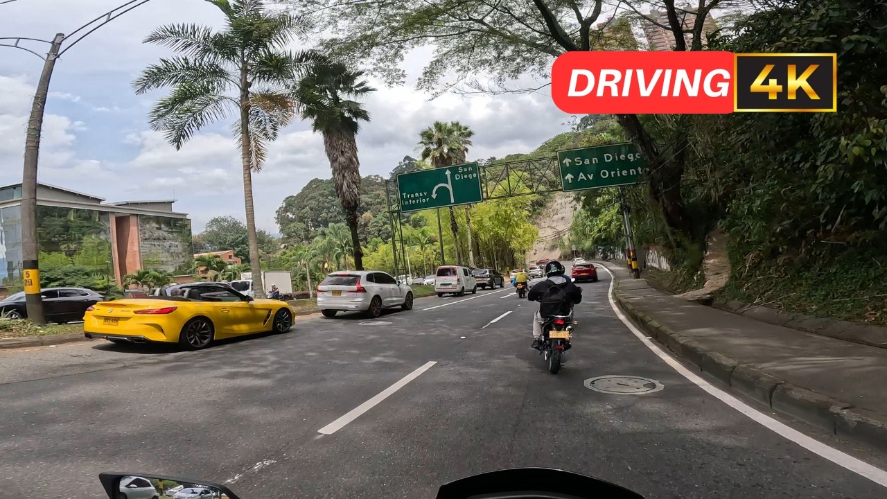 4k Medellín Avenida las Palmas descenso 🇨🇴 Sin Destino