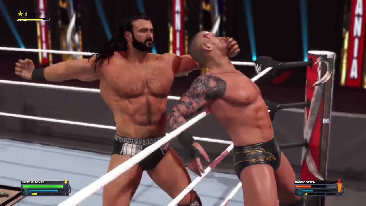 WWE 2K24: Randy Orton vs. Drew McIntyre (WWE Championship)