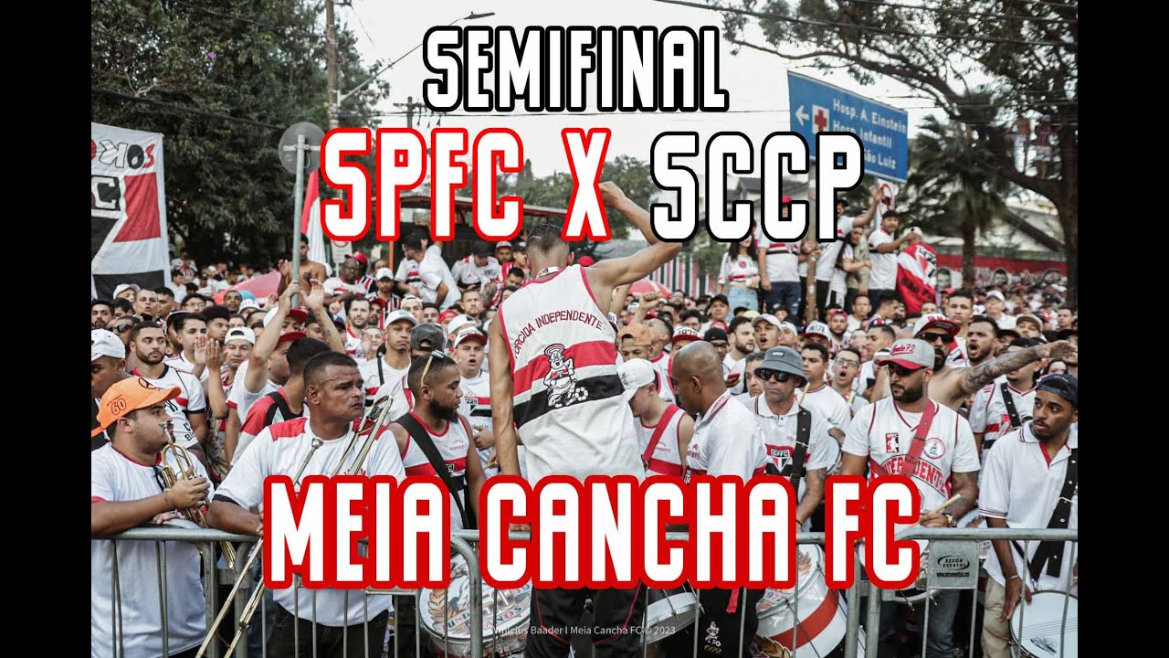MEIA CANCHA FC / Recepção e festa da Torcida Independente. São Paulo FC x SCCP. Copa do Brasil 2023