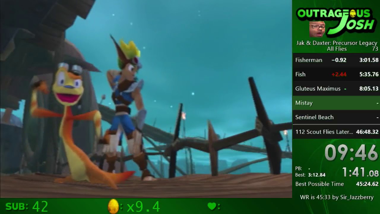 Jak and Daxter All Flies Speedrun in 46:22