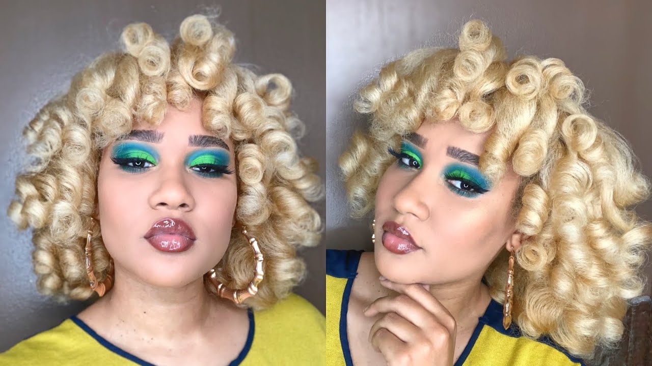 Bouncing, Fluffy Perm Rod Curls