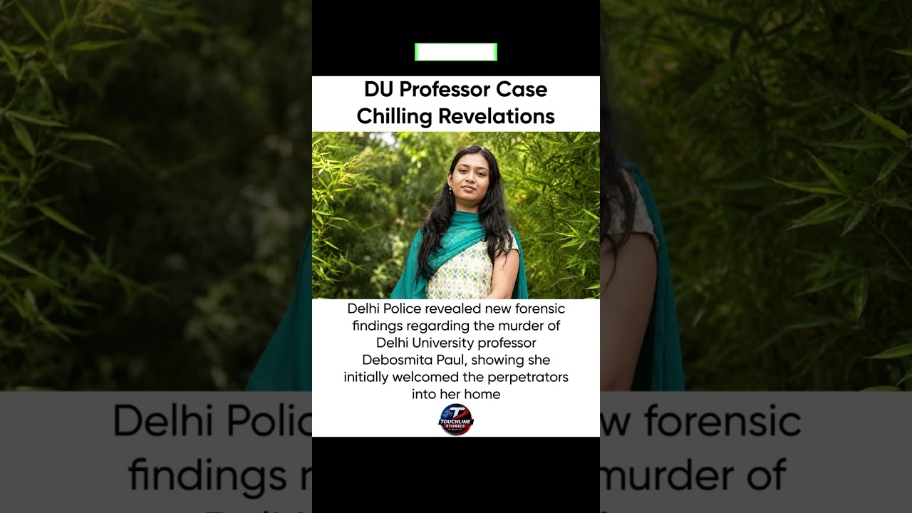 🤫 Chilling Truth Behind DU Professor&rsquo;s Murder! 🕵️&zwj;♂️ #shorts #crime #delhi