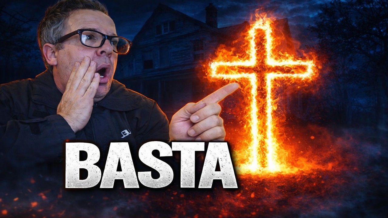 Hicimos la CRUZ DE FUEGO en esta CASA y el audio reveló una VOZ 😨