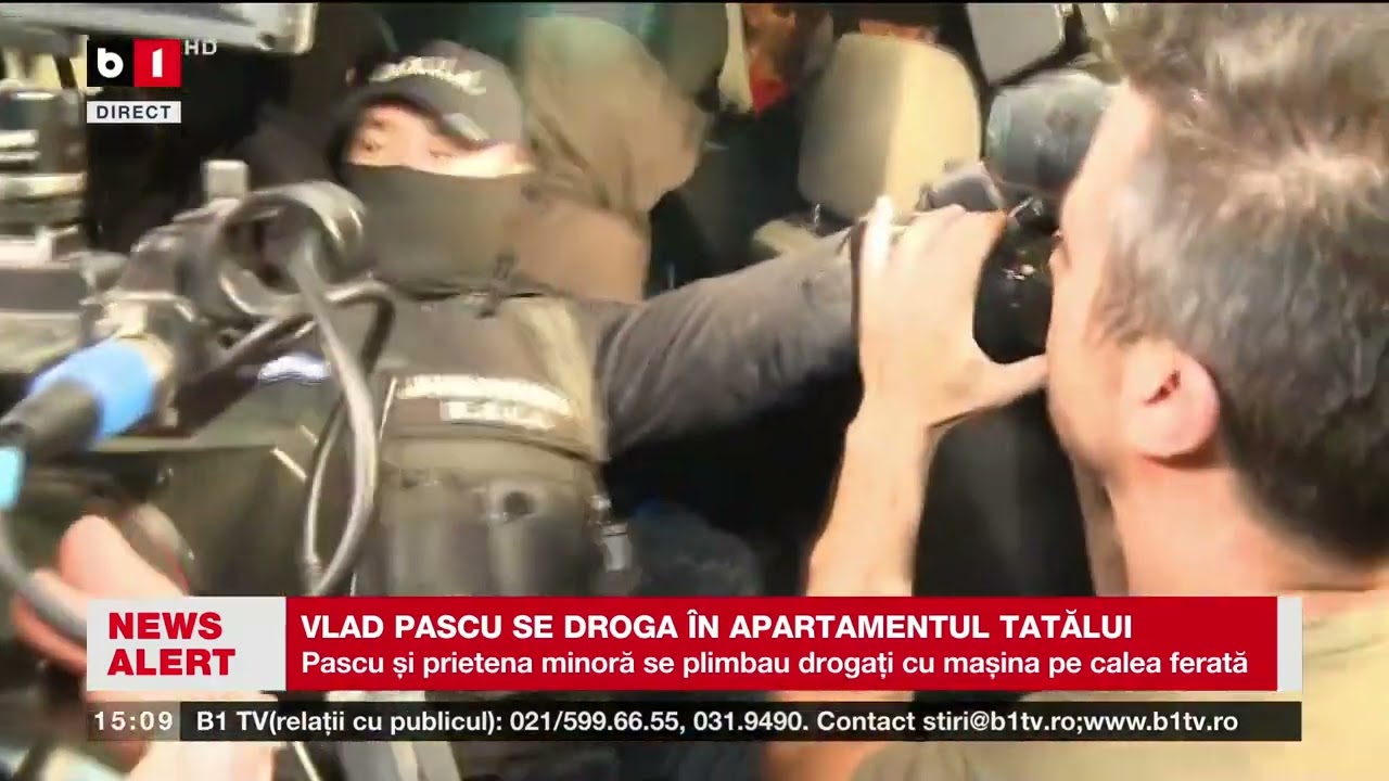 VLAD PASCU SE DROGA ÎN APARTAMENTUL TATĂLUI_Știri B1TV_16 sept. 2023