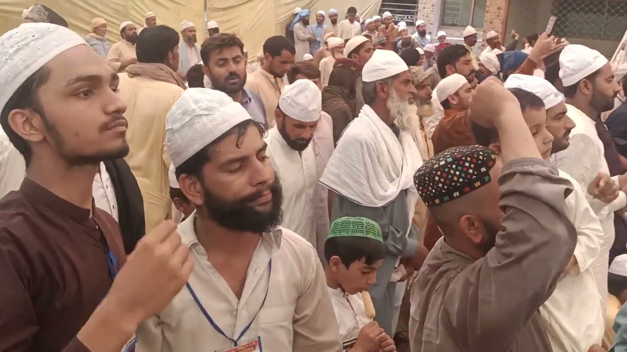 100سال عرس مبارک حضرت میاں شیر محمد شرقپوری رحمتہ اللہ علیہ خطاب بہت پیار ے منظر 