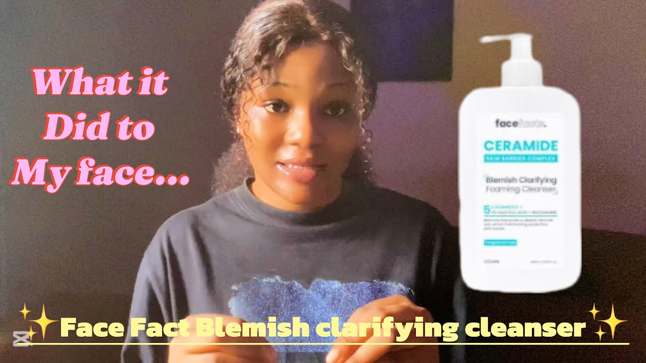 Честный отзыв о очищающем средстве для лица Face Fact Ceramide Blemish Clearifying Cleanser #clea...
