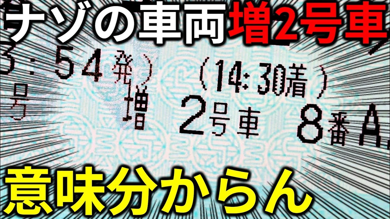 【意味不明】2号車が2両ある!?謎の車両