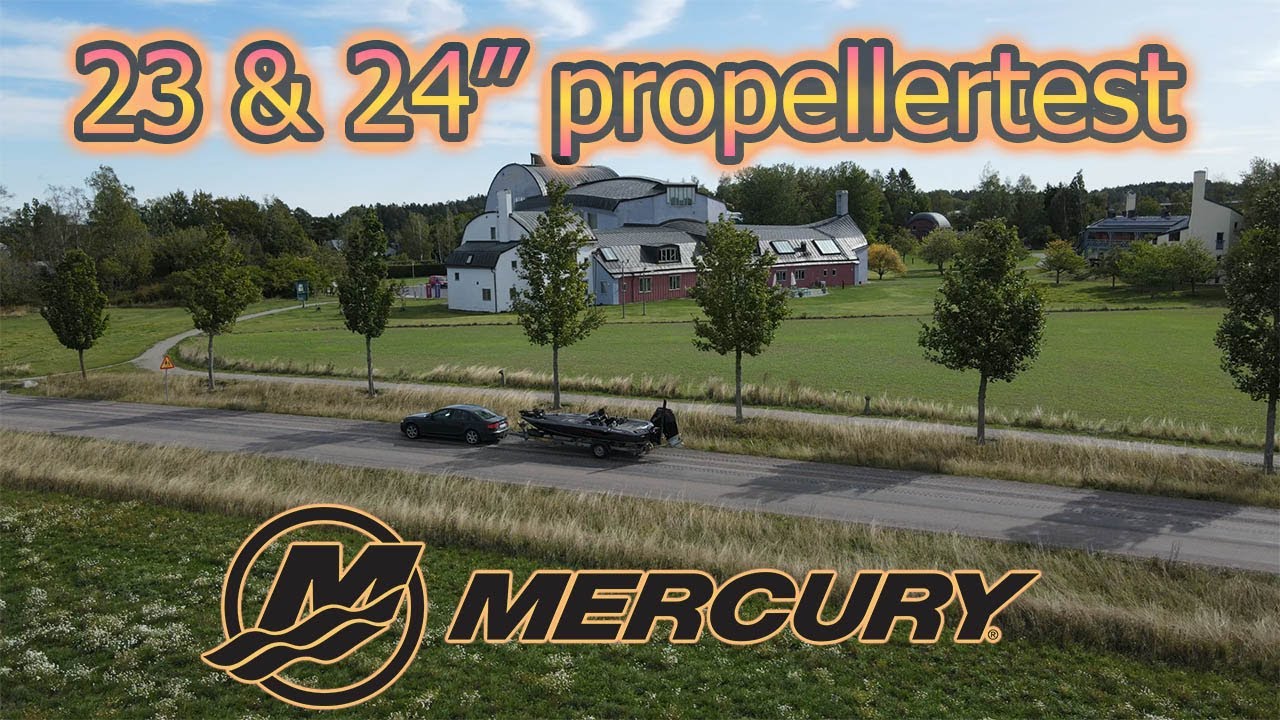 Provkörning Mercury 175 Pro XS (Bravo1 FS, Tempest Plus, Fury)