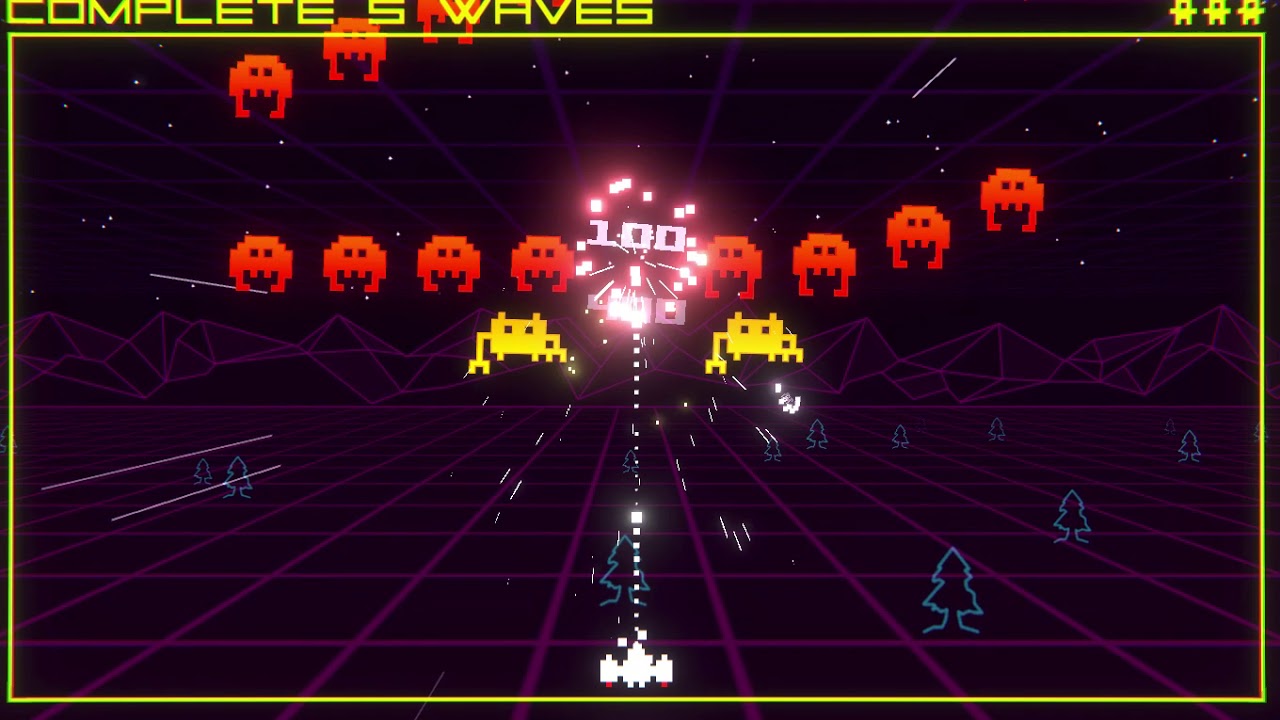 Super Destronaut DX: Is one of the rare enjoyable Space Invaders clones