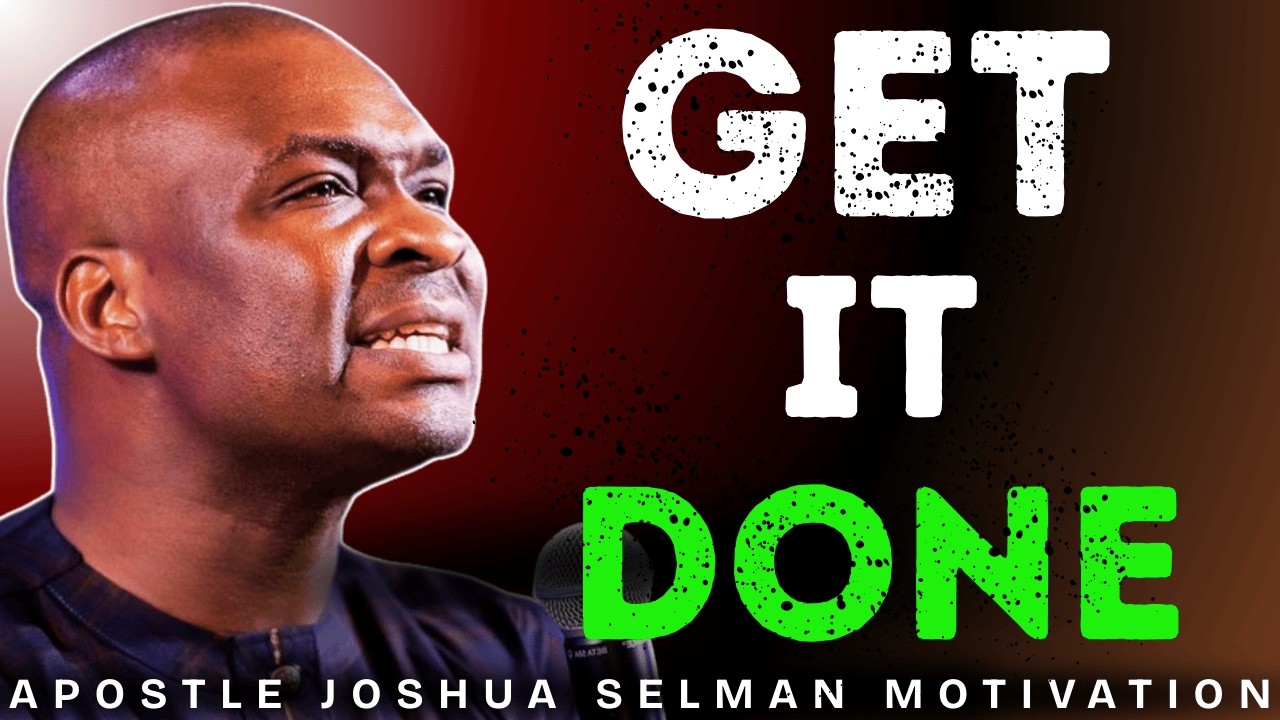 FORCE YOURSELF TO GET IT DONE | WATCH THIS BEFORE IT'S DELETED | APOSTLE JOSHUA SELMAN