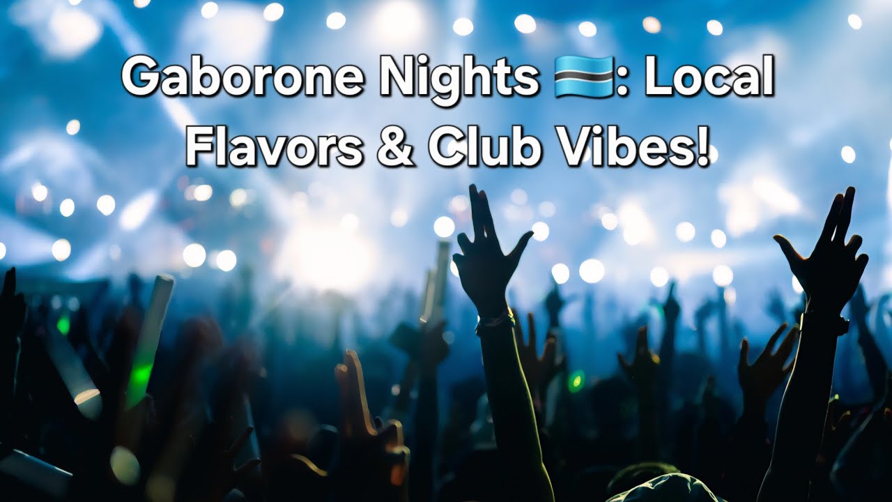 Sampling Local Food & Experiencing Gaborone’s Nightlife 🇧🇼 | Yardie Travel Flex