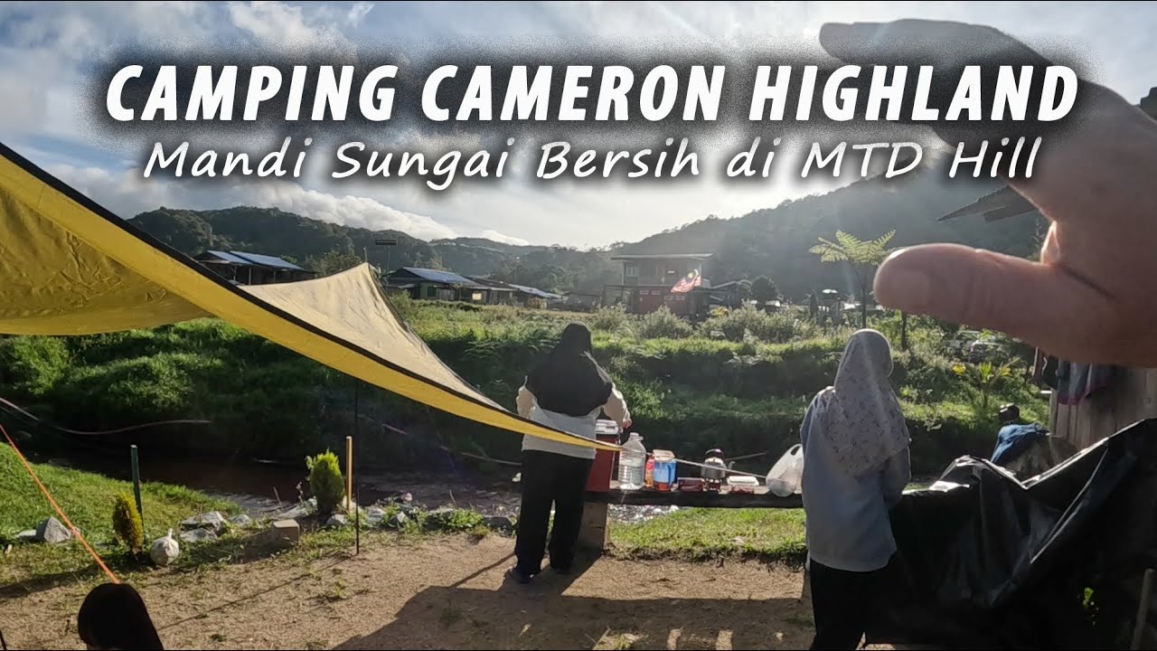 Camping Cameron Highland MTD Hill, Uji Fortuner 4x4 di Jalan Tertinggi di Malaysia, Mossy Forest