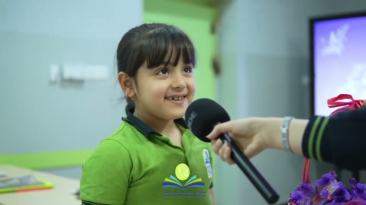 برنامج مواهب النبع مع سفيرة مدارس نبع الحياة ثنائية اللغة الطالبة المتالقة 