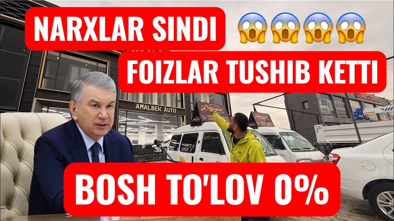 100$ Bilan mashina minamiz😱