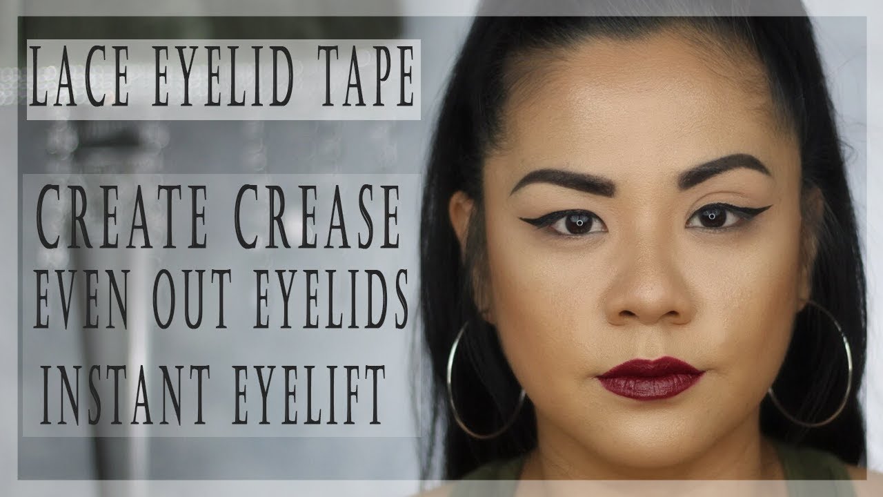 BEST EYELID TAPE : Create Crease/ Even Out Eyelids/Instant Eyelift/Melanie Jennings