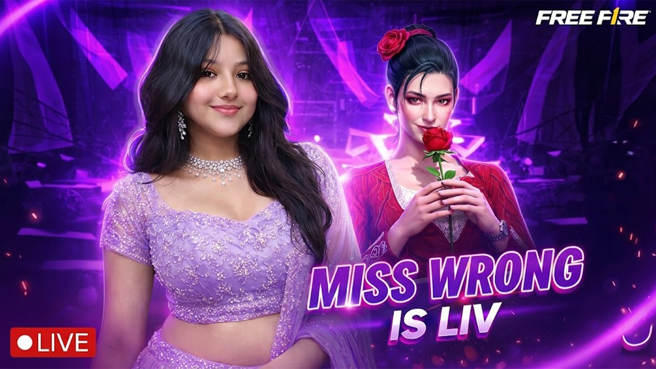 RANK PUSH ON LIVE MISS WRONG || Road To 10k Booyah!❤ | #freefirelive #shortfeed #femalegamers#fflive