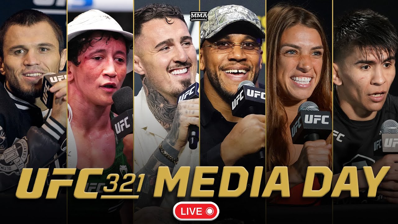 UFC 321: Aspinall vs. Gane Media Day Live Stream | MMA Fighting