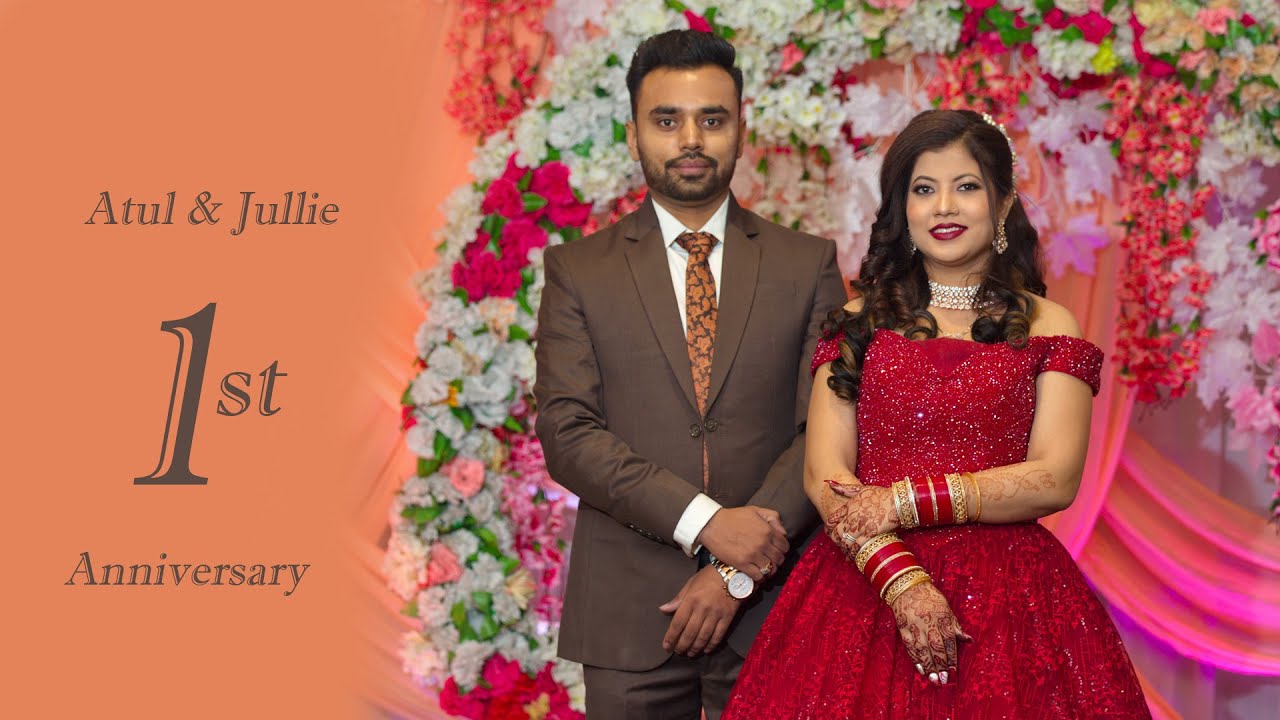 Atul & Jullie | 1st Wedding Anniversary Cinematic Film | Framez Studio | Ldh.