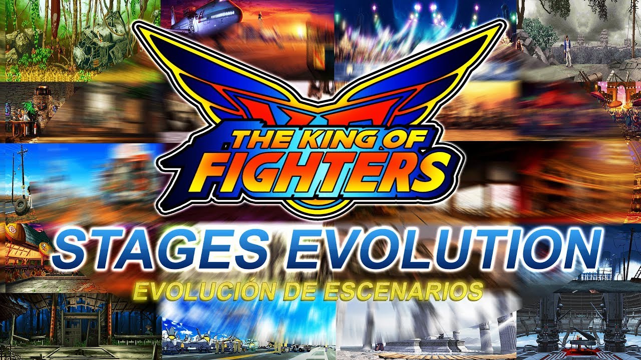 Evolución Escenarios KOF / Evolution KOF Stages (1994 - XIV)