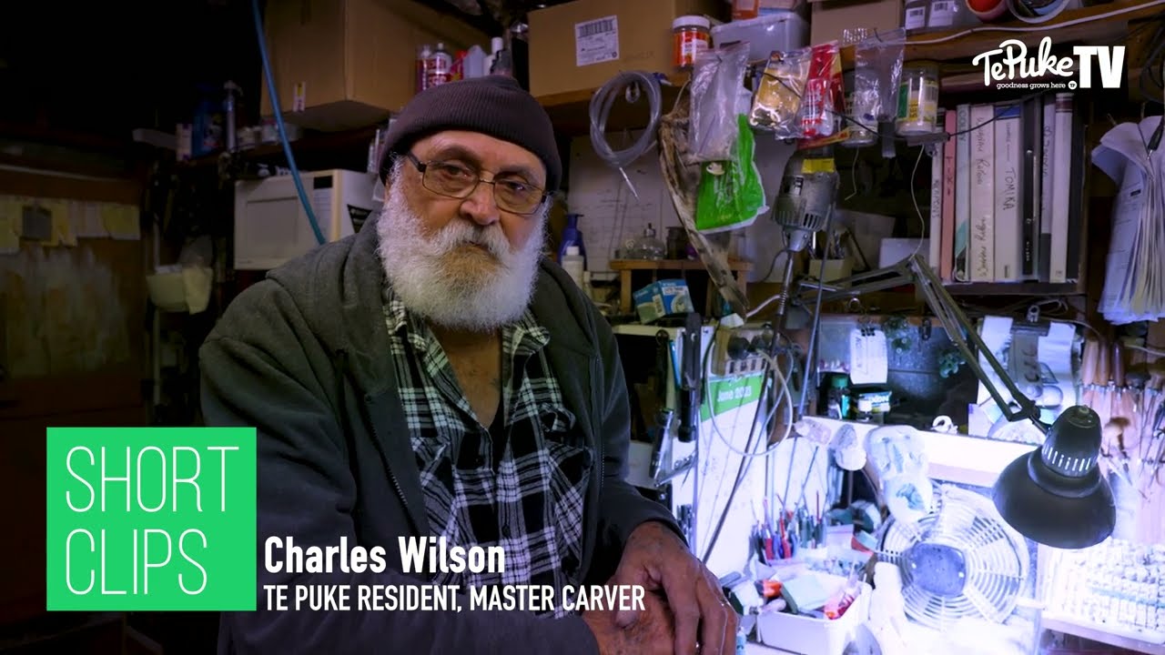 Te Puke Short Clips - Charlie Wilson, Master Carver