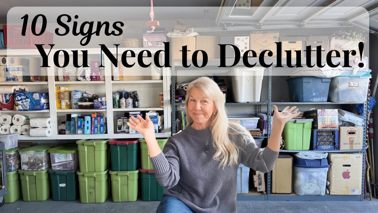 Inspired by an Organizing Client - How to Know When Radical Decluttering is Needed! 