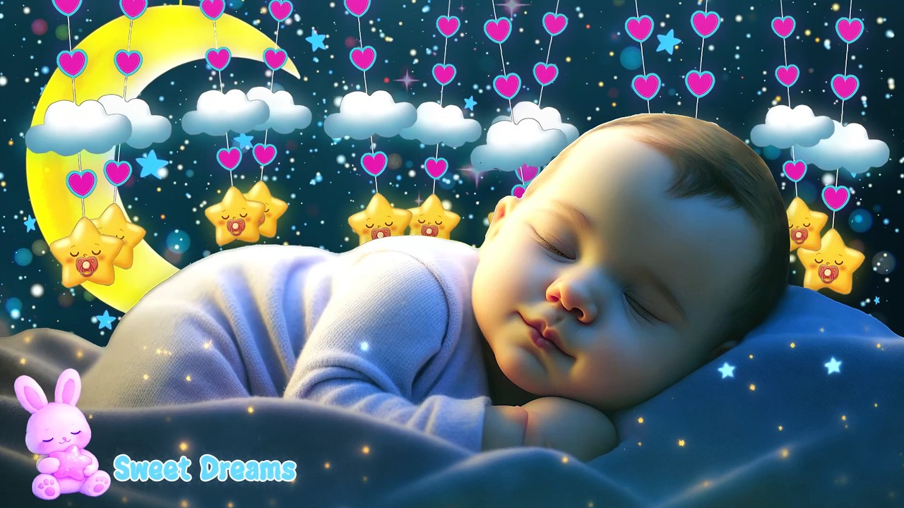 Soothing Baby Lullaby – 2 Hours 🌙 Calm Night Music 😴 Gentle Bedtime