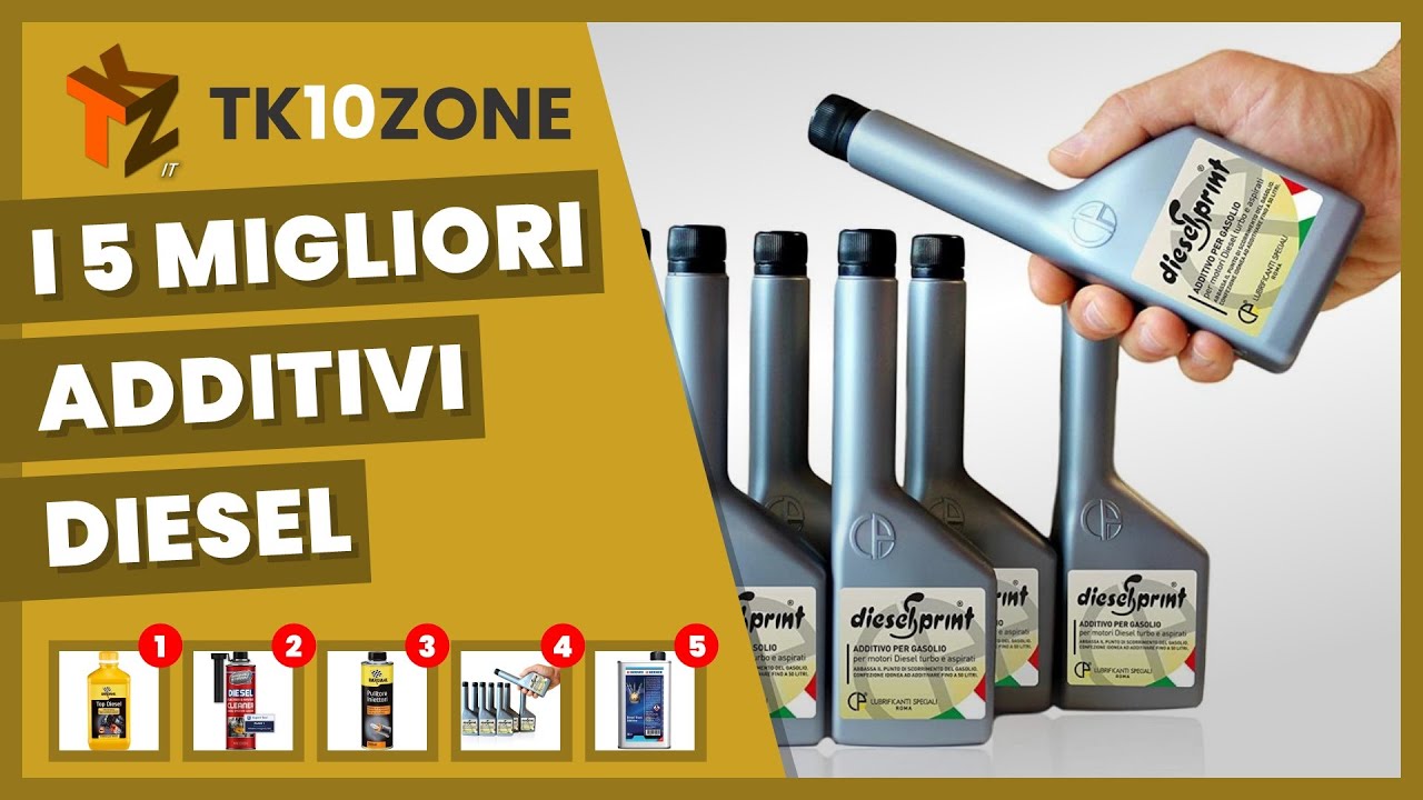 I 5 migliori additivi diesel