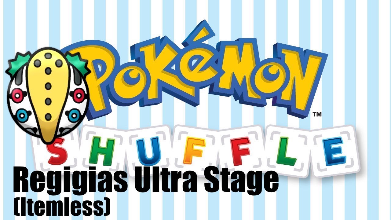 Pokemon Shuffle | Regigigas Ultra Stage (Itemless)