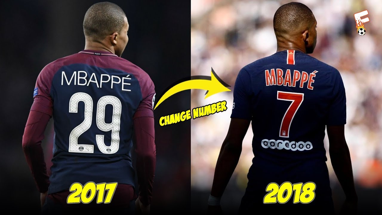 Footballers Who Change Shirt Number In One Club ⚽ Footchampion