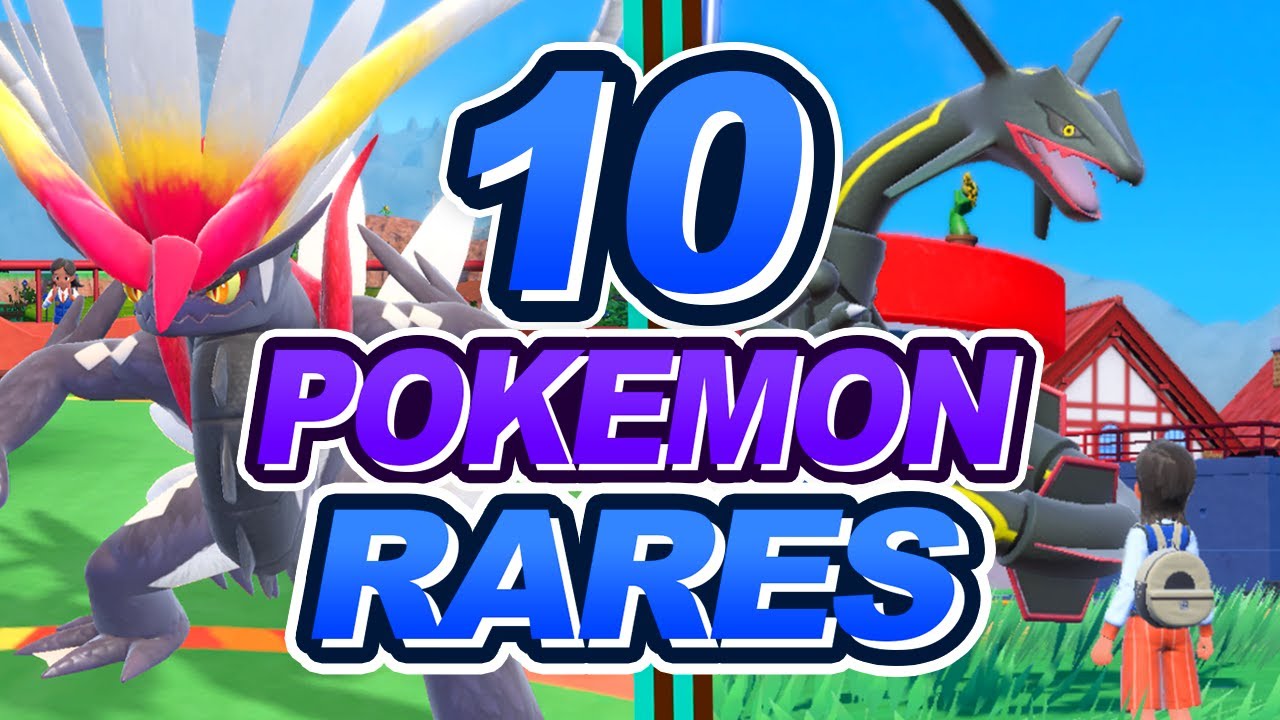 10 POK&Eacute;MON SHINY les PLUS RARES de &Eacute;CARLATE et VIOLET