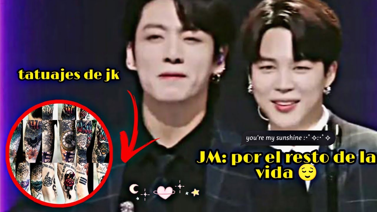 JIMIN DICIÉNDOLE A JUNGKOOK POR EL RESTO DE LA VIDA?🤭🙈+MOMENTOS YET TO COME+TATUAJES❤️#jikook #bts