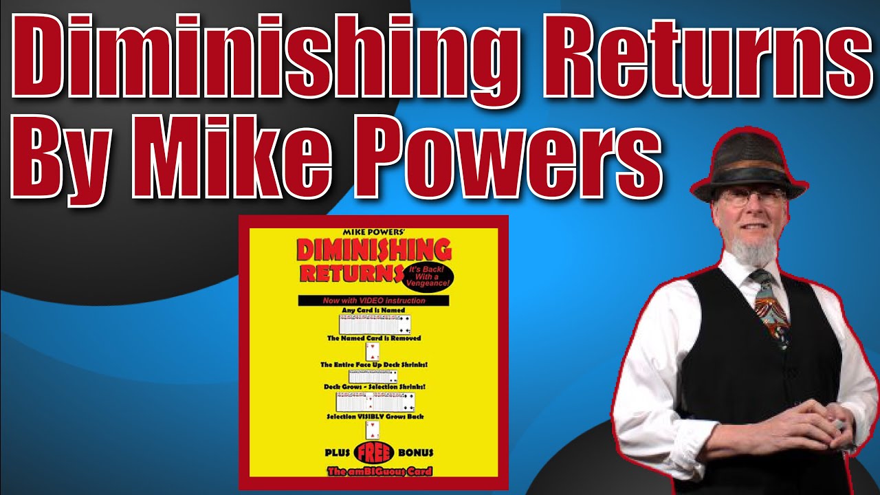 Diminishing Returns By Mike Powers | Tiny Card Magic